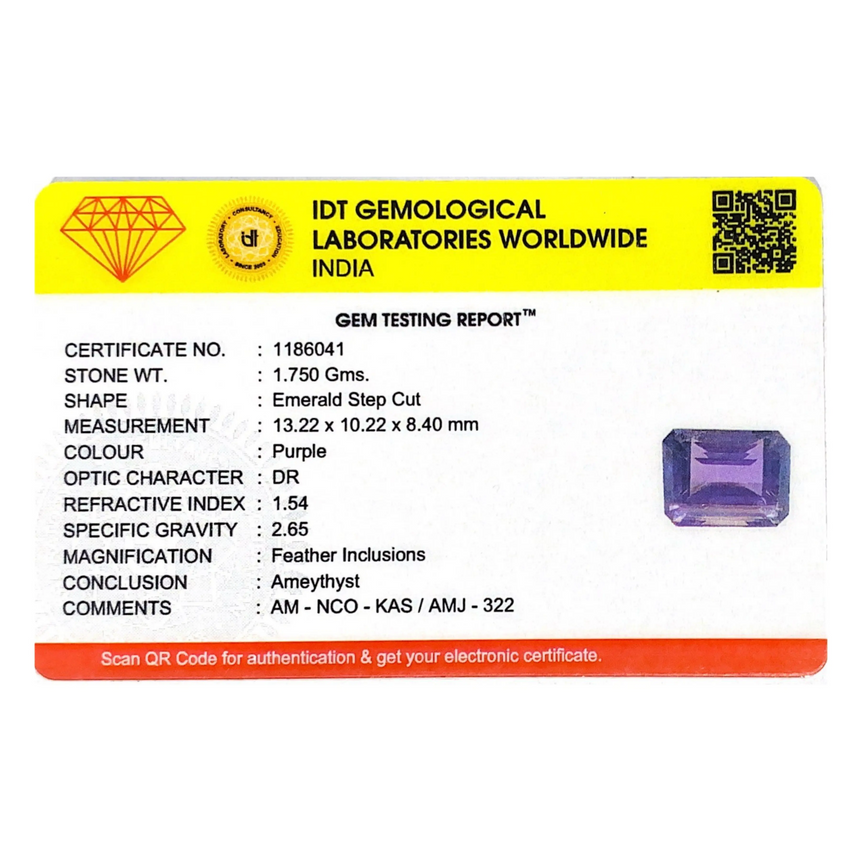 Amethyst - 8.75 Carat