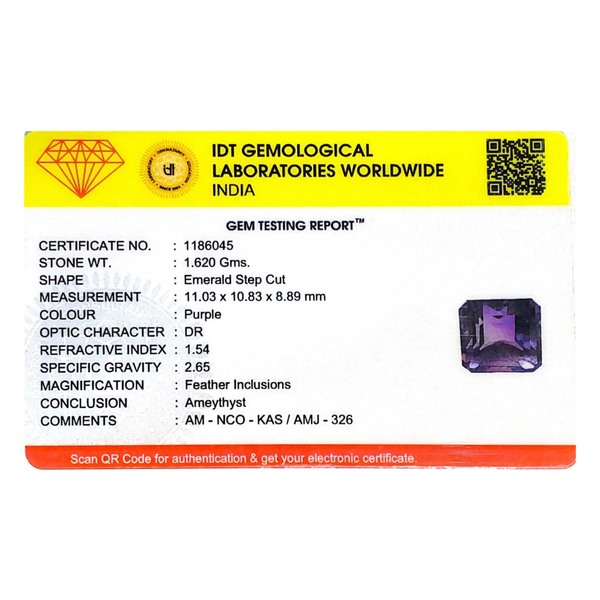 Amethyst - 8.1 Carat