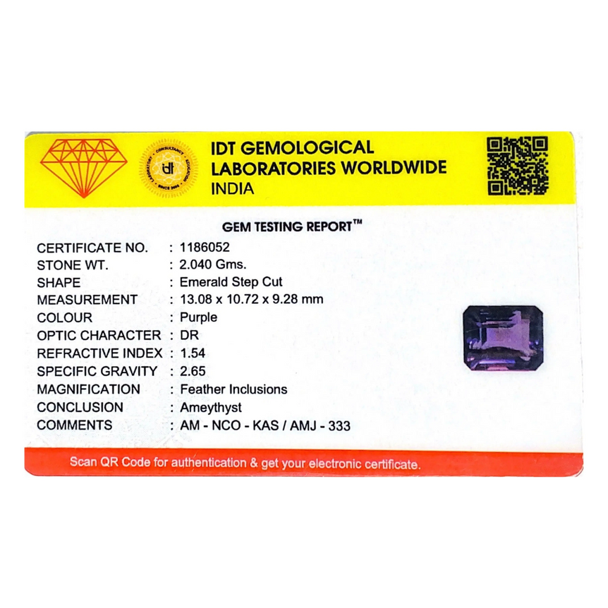 Amethyst - 10.2 Carat