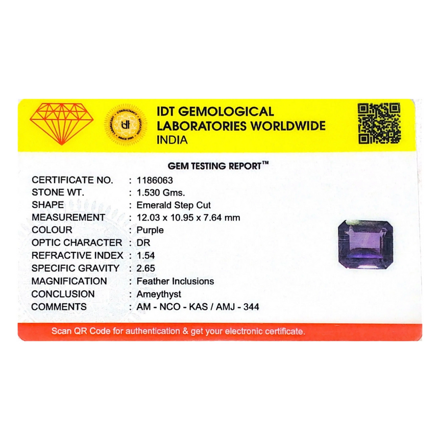 Amethyst - 7.65 Carat