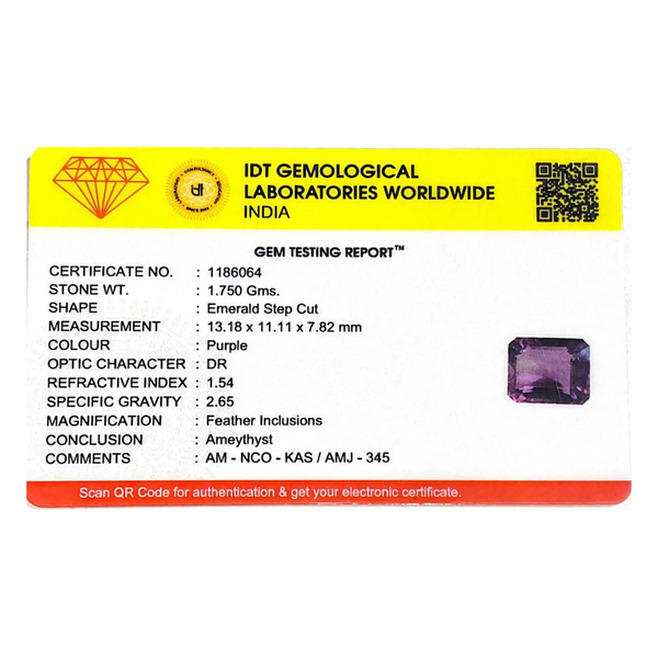 Amethyst - 8.75 Carat