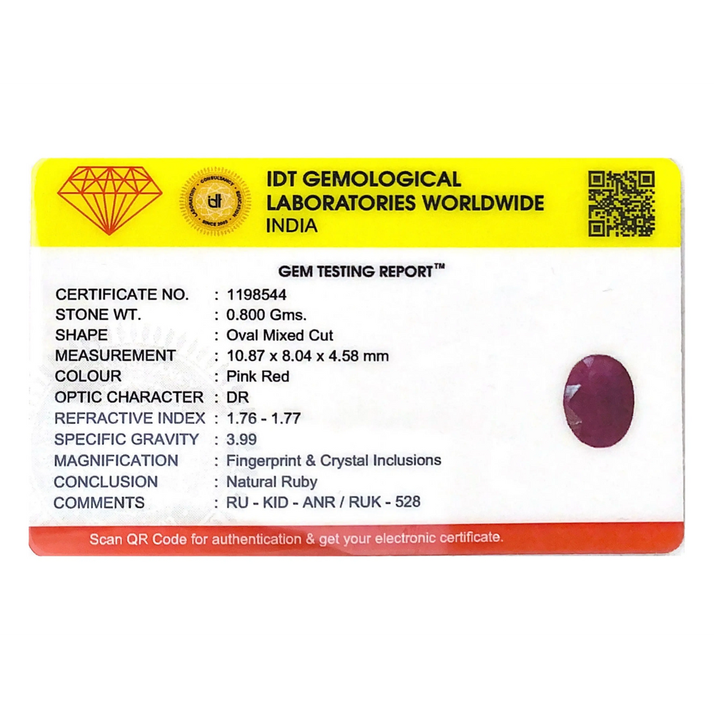 African Ruby - 4 Carat