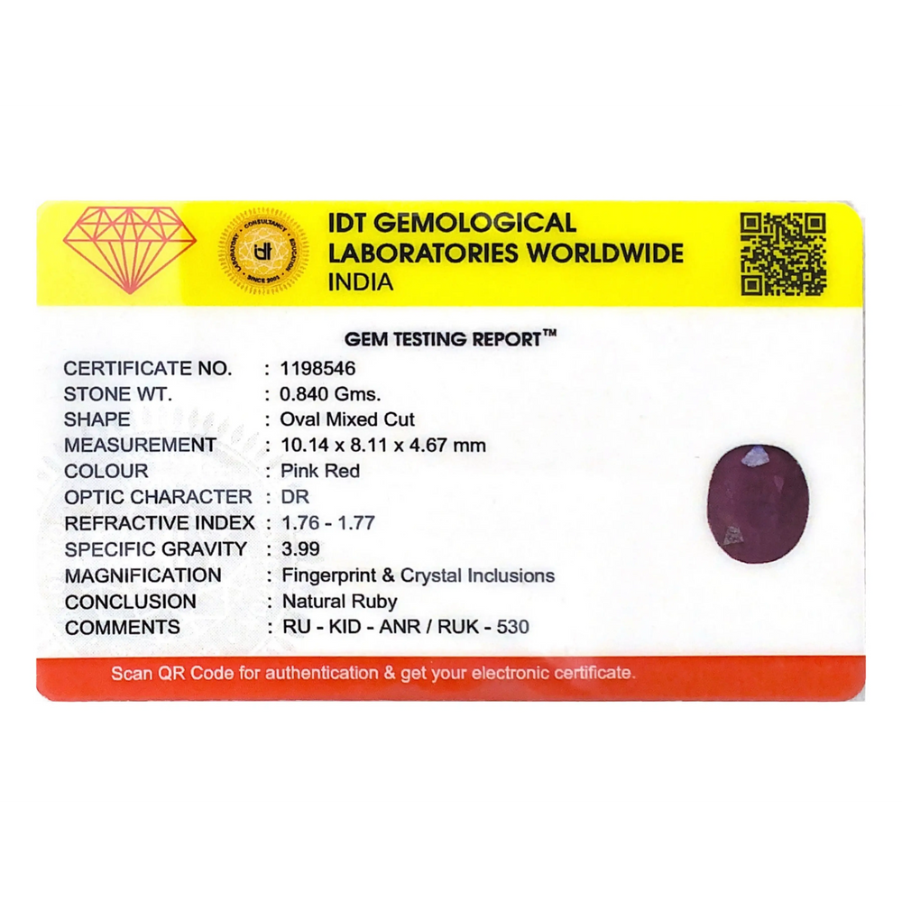 African Ruby - 4.2 Carat