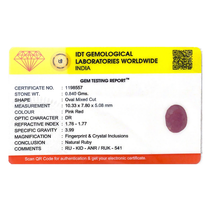 African Ruby - 4.2 Carat