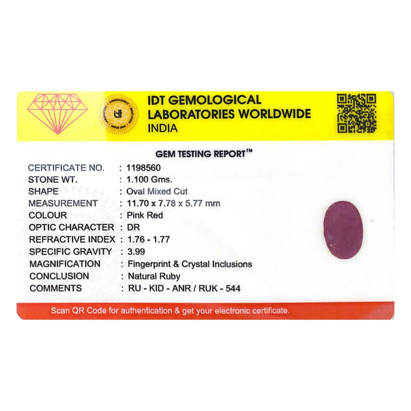 African Ruby - 5.5 Carat