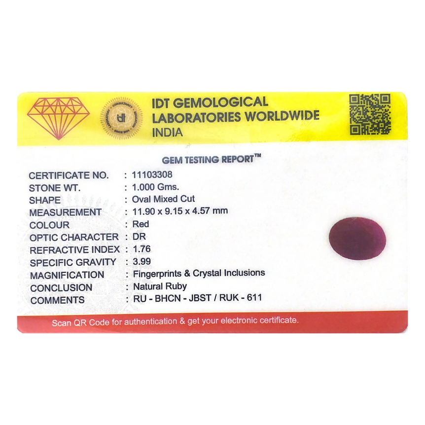 African Ruby - 5 Carat