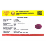African Ruby - 5.85 Carat