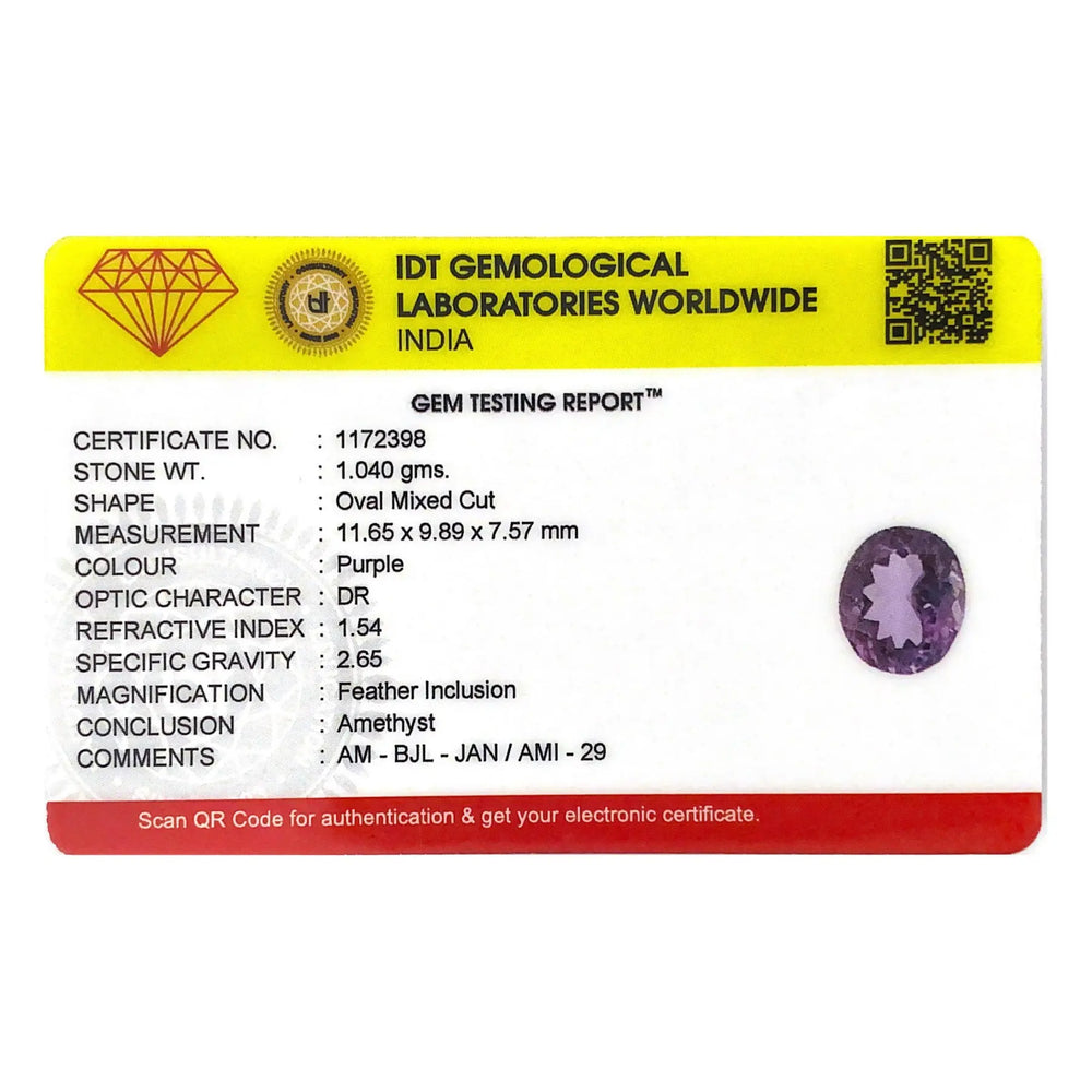 Amethyst - 5.2 Carat - Pramogh