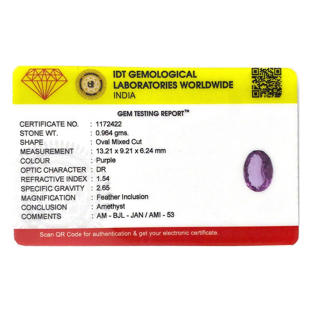 Amethyst - 4.82 Carat - Pramogh
