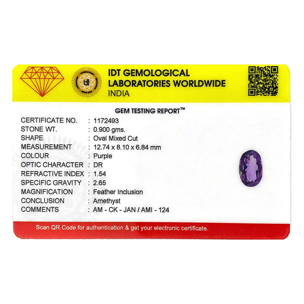 Amethyst - 4.5 Carat - Pramogh