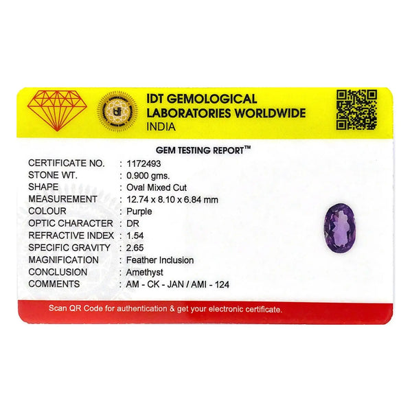 Amethyst - 4.5 Carat - Pramogh