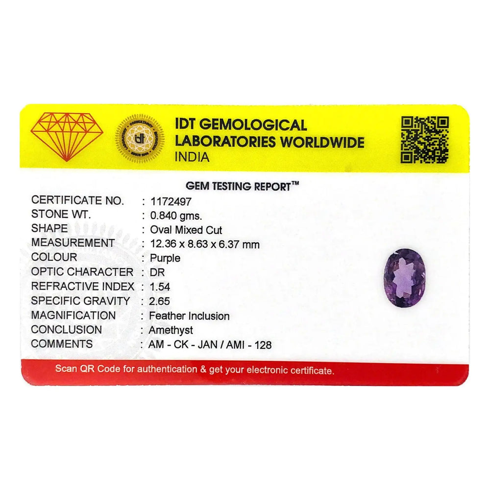 Amethyst - 4.2 Carat - Pramogh