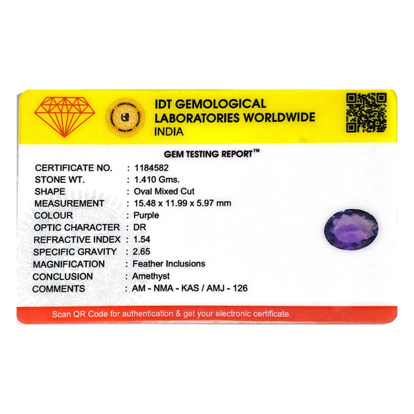 Amethyst - 7.05 Carat - Pramogh