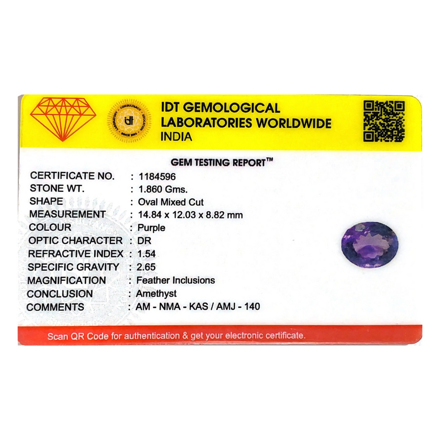 Amethyst - 9.3 Carat - Pramogh