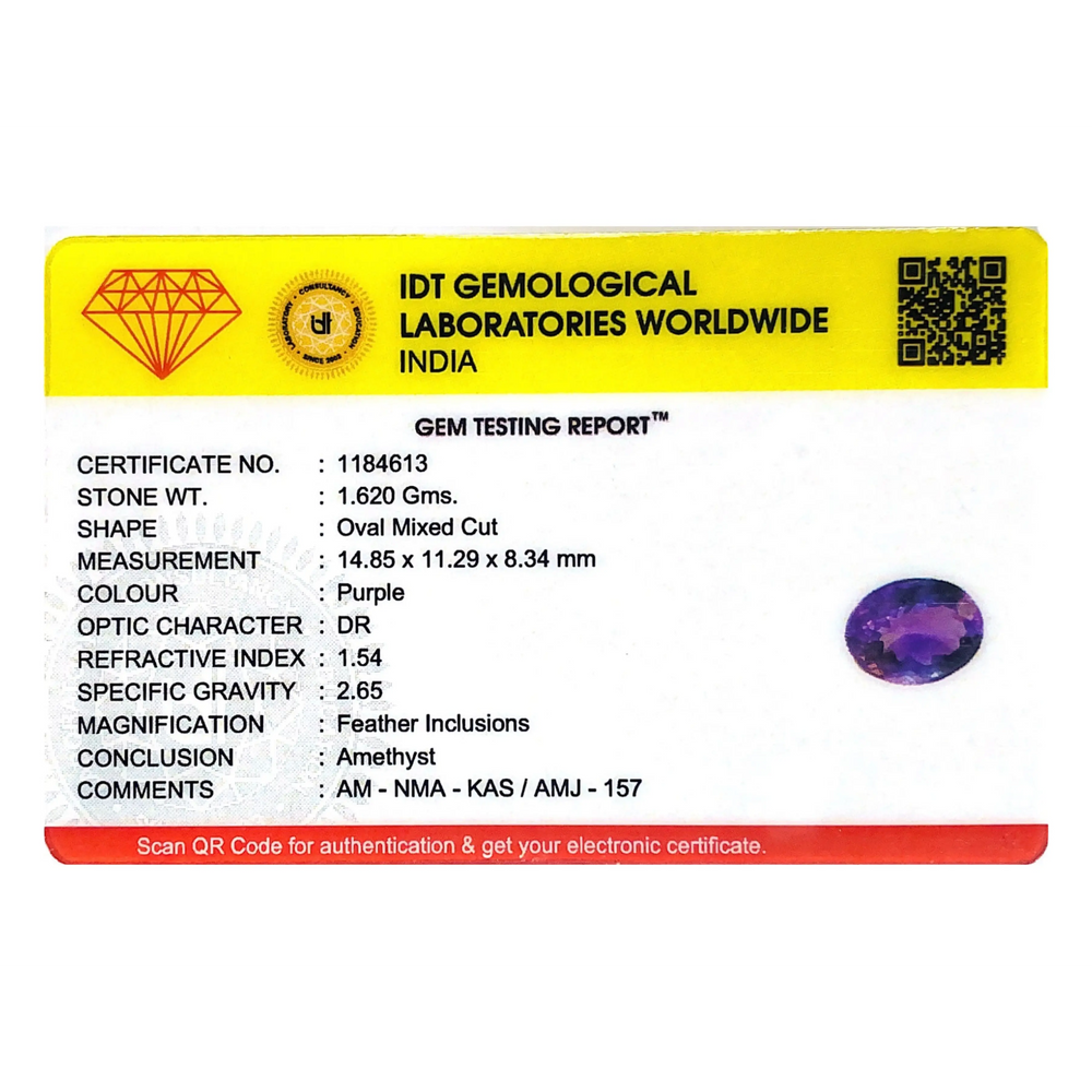 Amethyst - 8.1 Carat - Pramogh