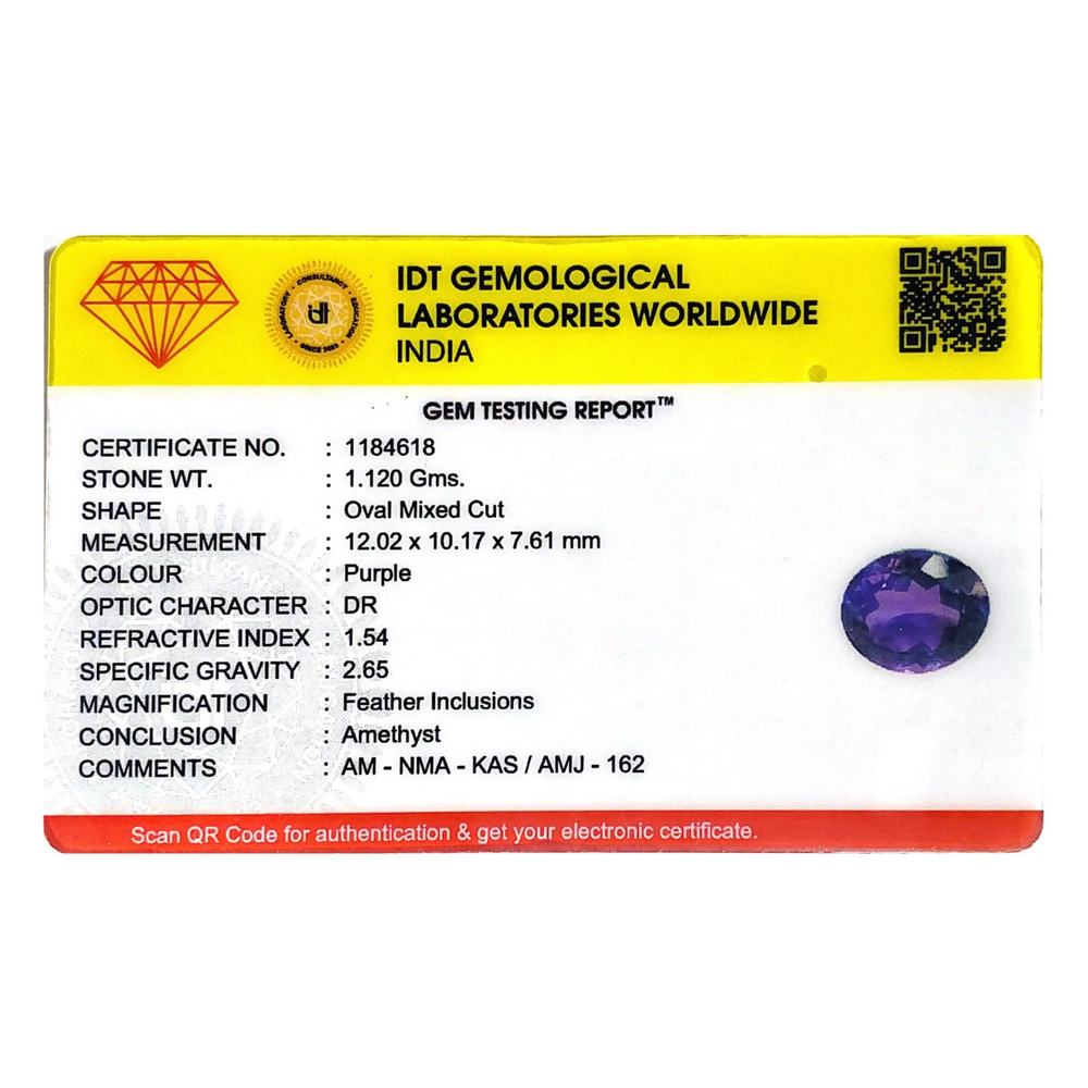 Amethyst - 5.6 Carat - Pramogh