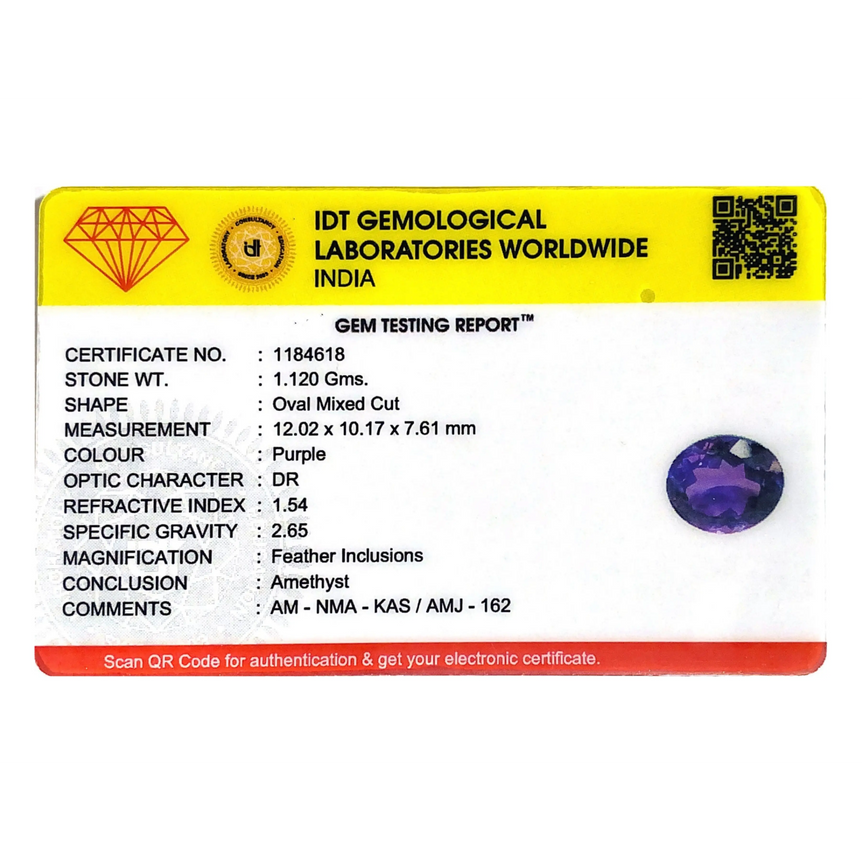 Amethyst - 5.6 Carat - Pramogh