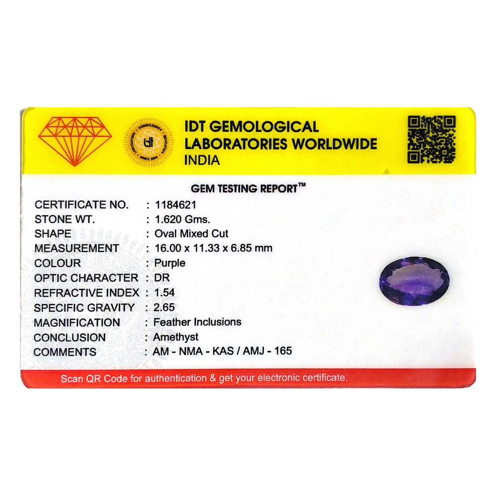 Amethyst - 8.1 Carat - Pramogh