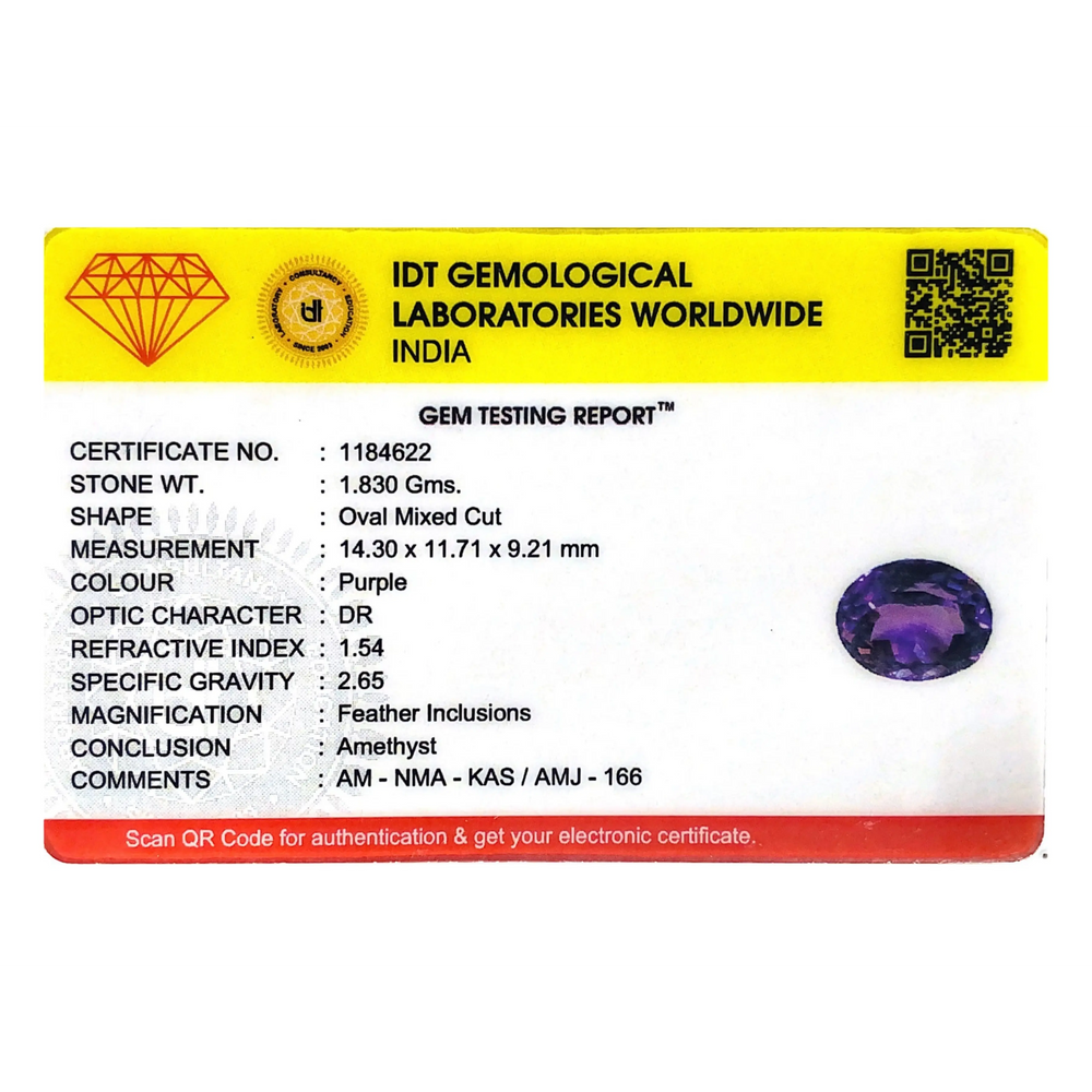 Amethyst - 9.15 Carat - Pramogh