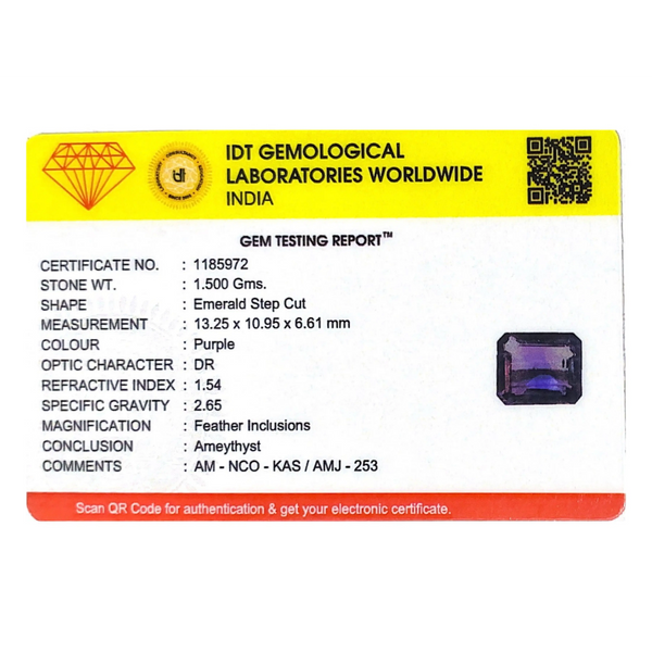 Amethyst - 7.5 Carat