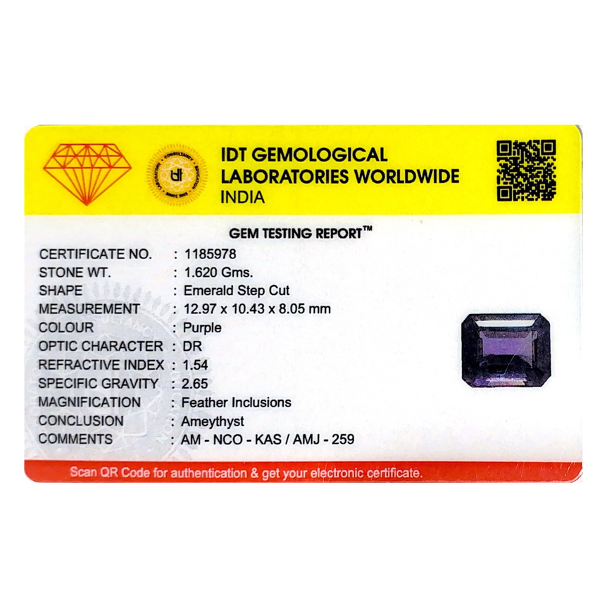 Amethyst - 8.1 Carat