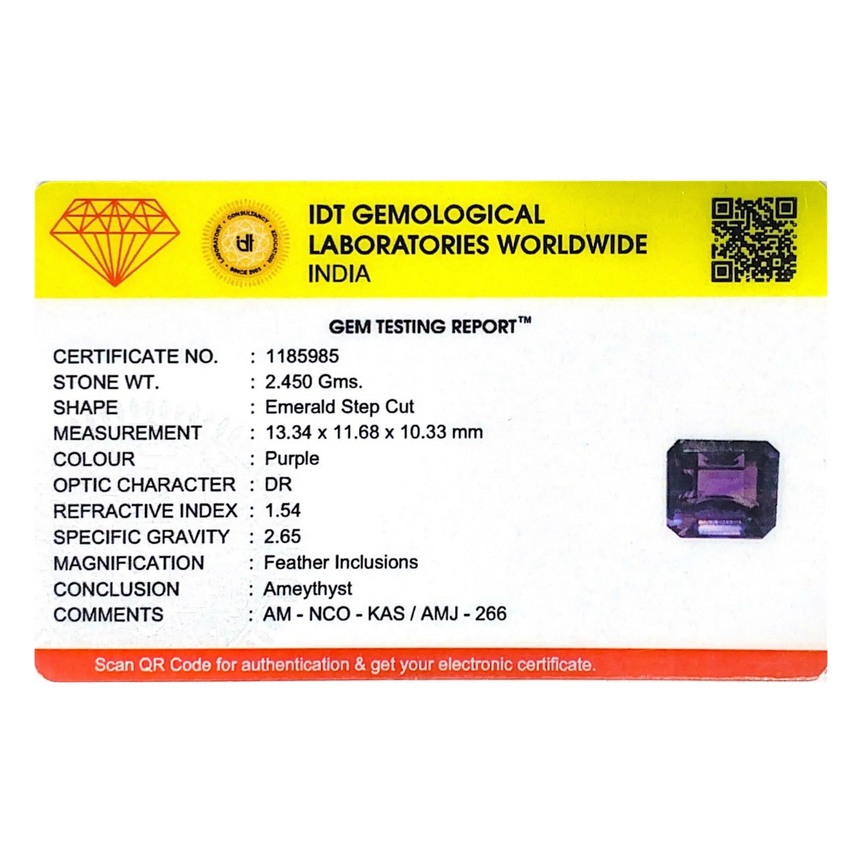 Amethyst - 12.25 Carat