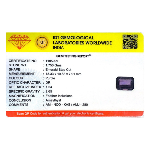 Amethyst - 8.75 Carat