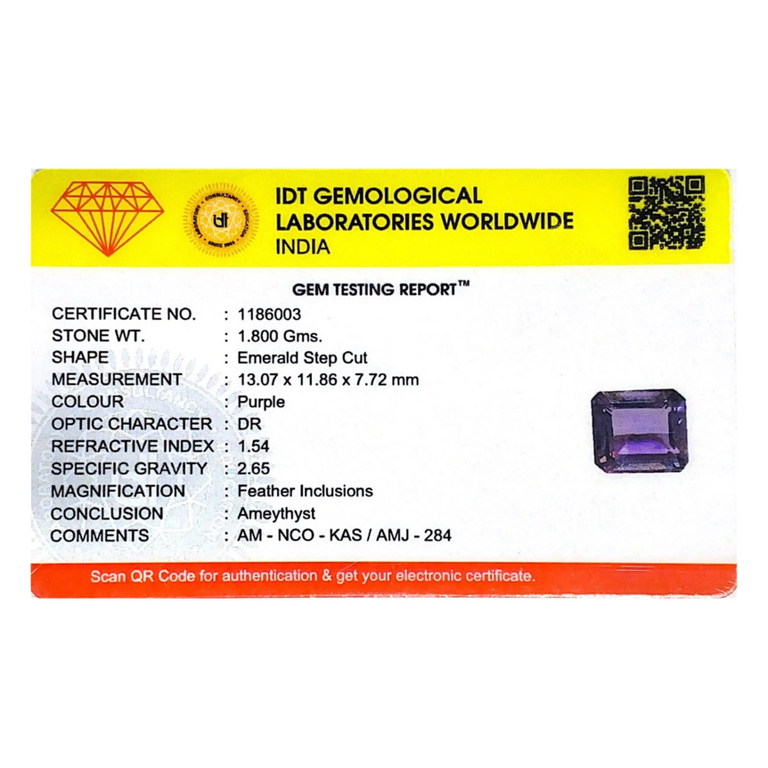 Amethyst - 9 Carat