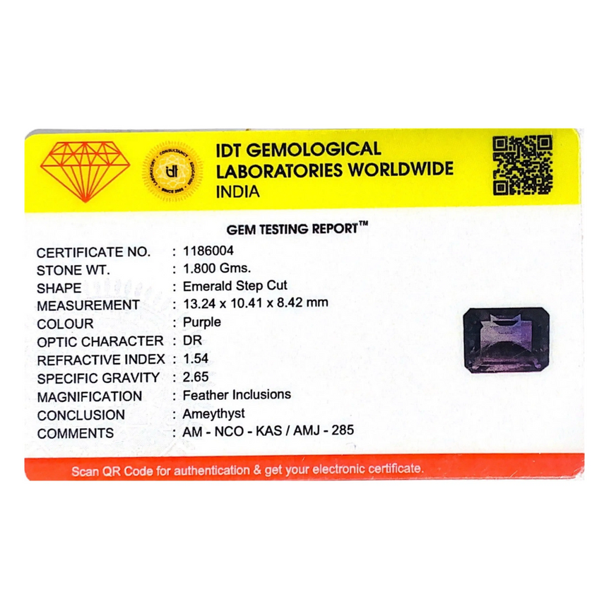 Amethyst - 9 Carat