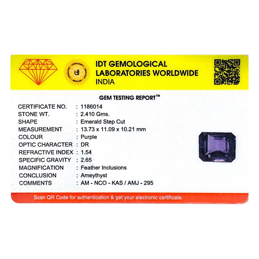 Amethyst - 12.05 Carat