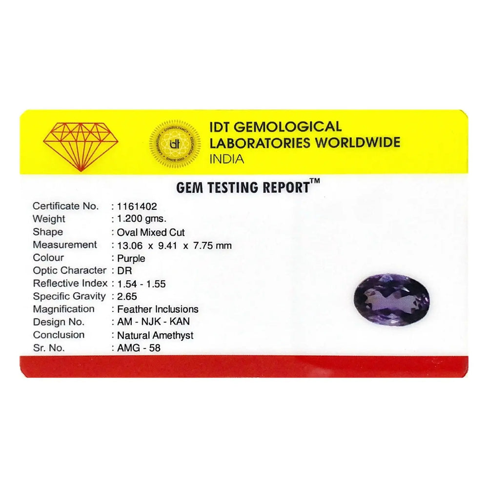 Amethyst - 6 Carat - Pramogh