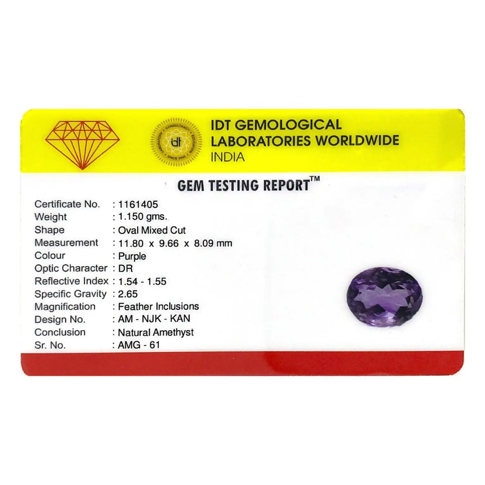 Amethyst - 5.75 Carat - Pramogh