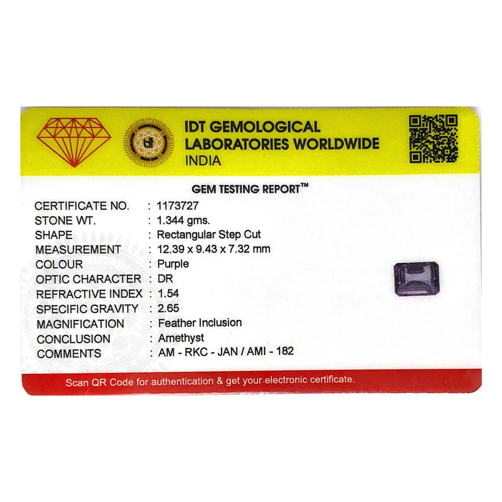 Amethyst - 6.72 Carat - Pramogh