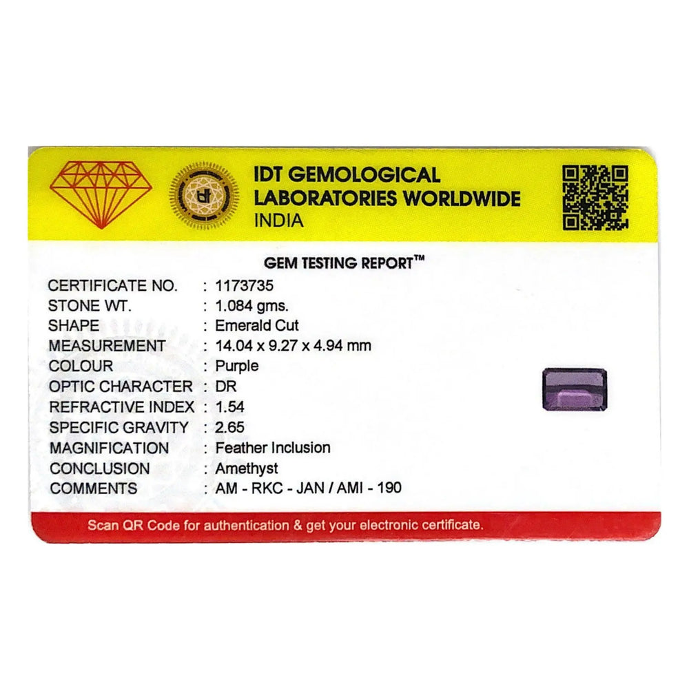 Amethyst - 5.42 Carat - Pramogh