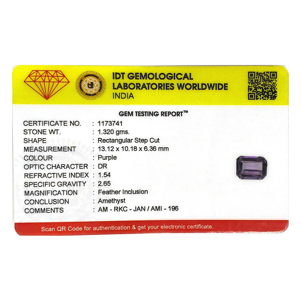 Amethyst - 6.6 Carat - Pramogh