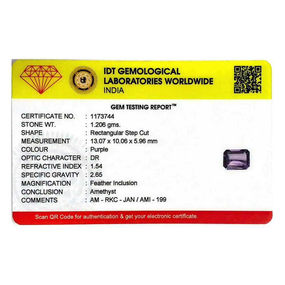 Amethyst - 6.03 Carat - Pramogh
