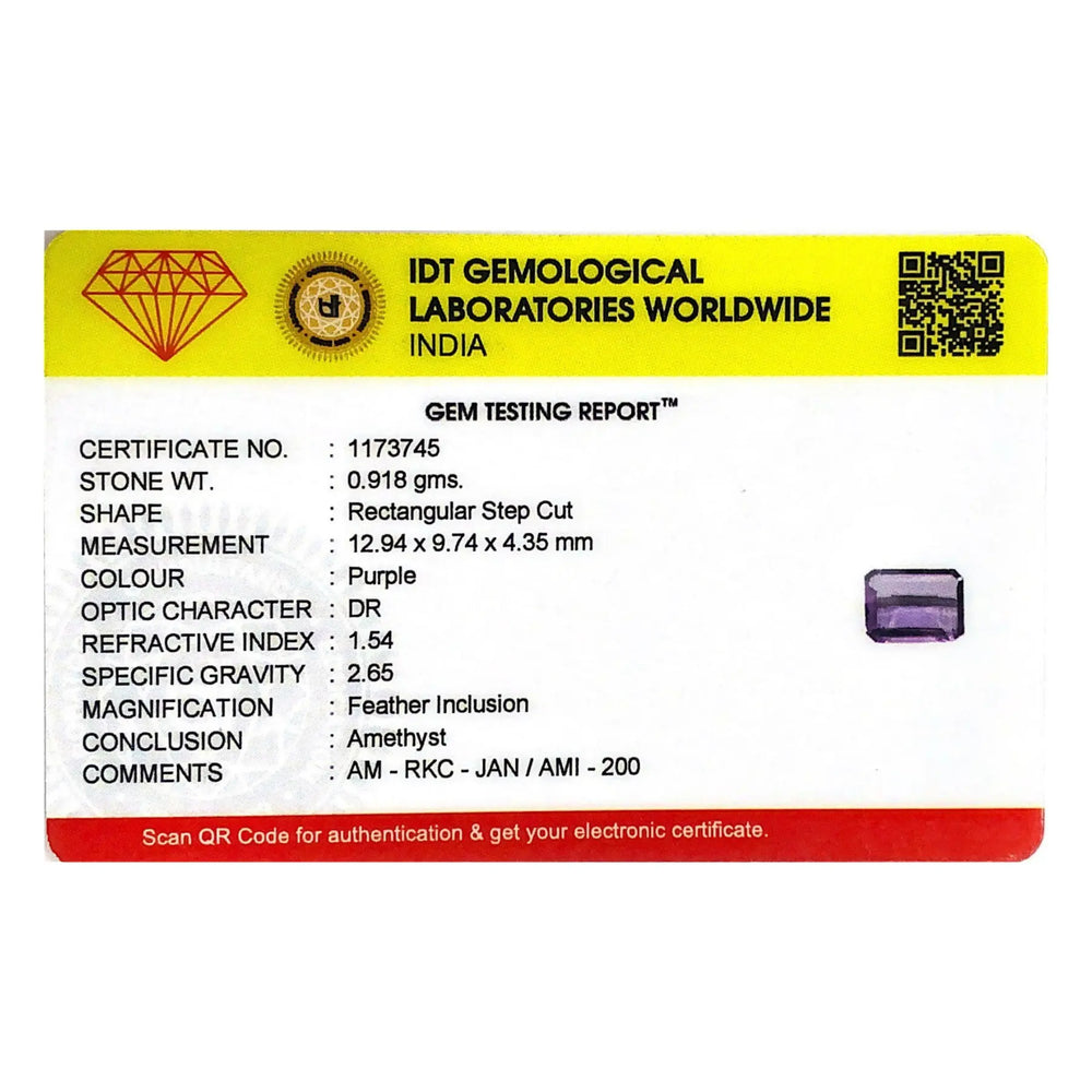 Amethyst - 4.59 Carat - Pramogh