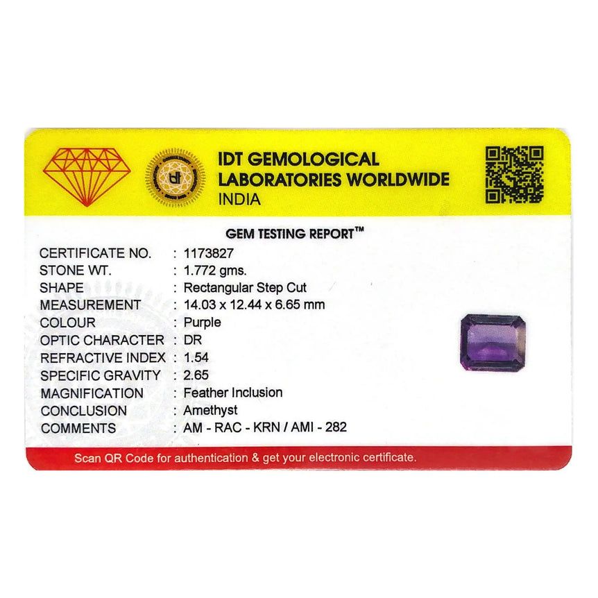 Amethyst - 8.86 Carat - Pramogh