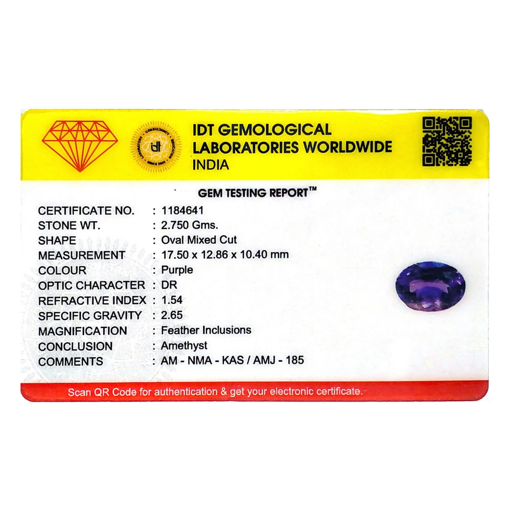 Amethyst - 13.75 Carat - Pramogh