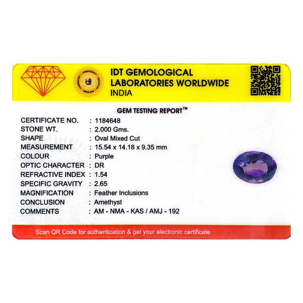 Amethyst - 10 Carat - Pramogh