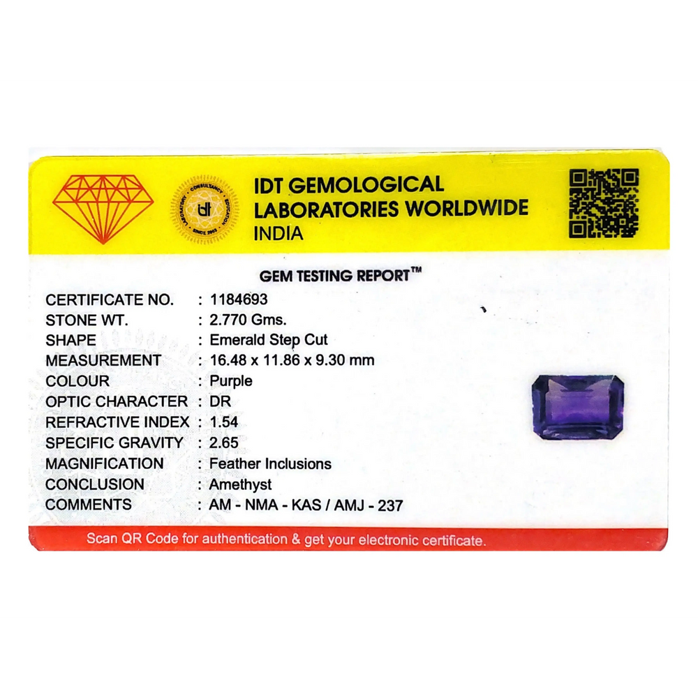 Amethyst - 13.85 Carat - Pramogh