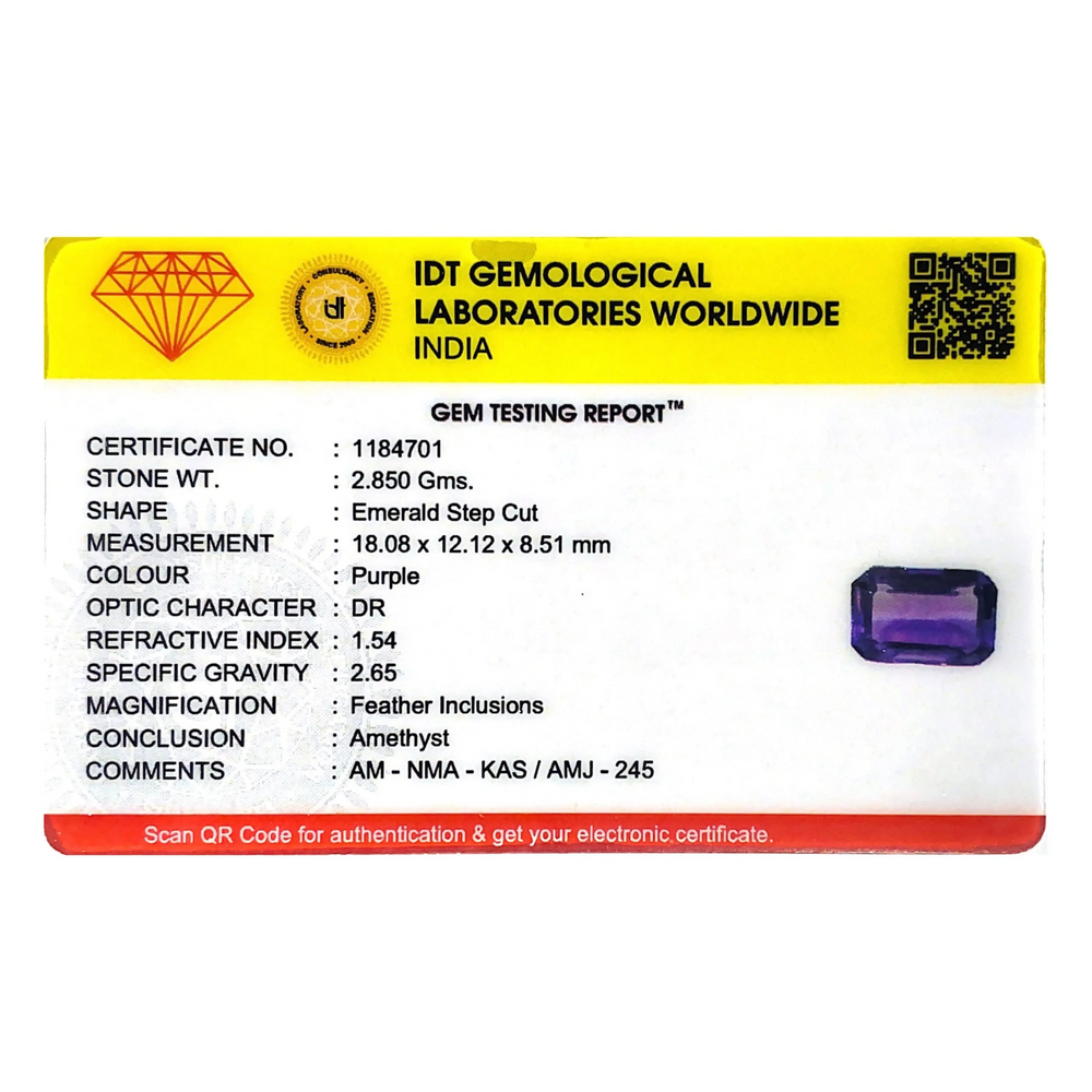 Amethyst - 14.25 Carat - Pramogh