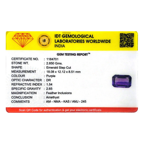 Amethyst - 14.25 Carat - Pramogh