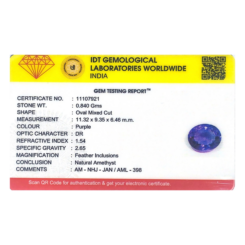 Amethyst - 4.2 Carat