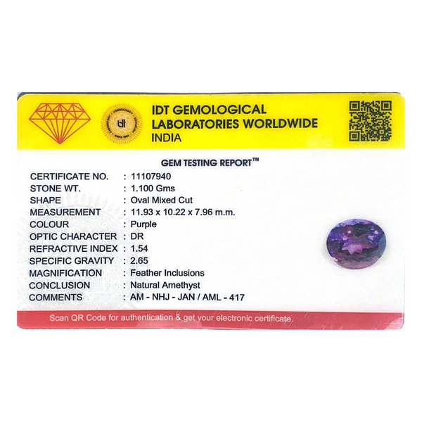 Amethyst - 5.5 Carat