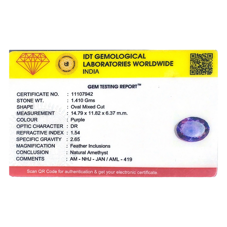 Amethyst - 7.05 Carat