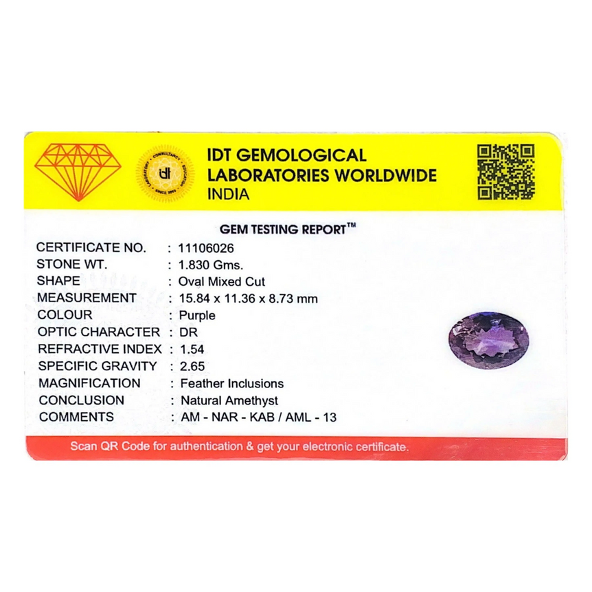 Amethyst - 9.15 Carat