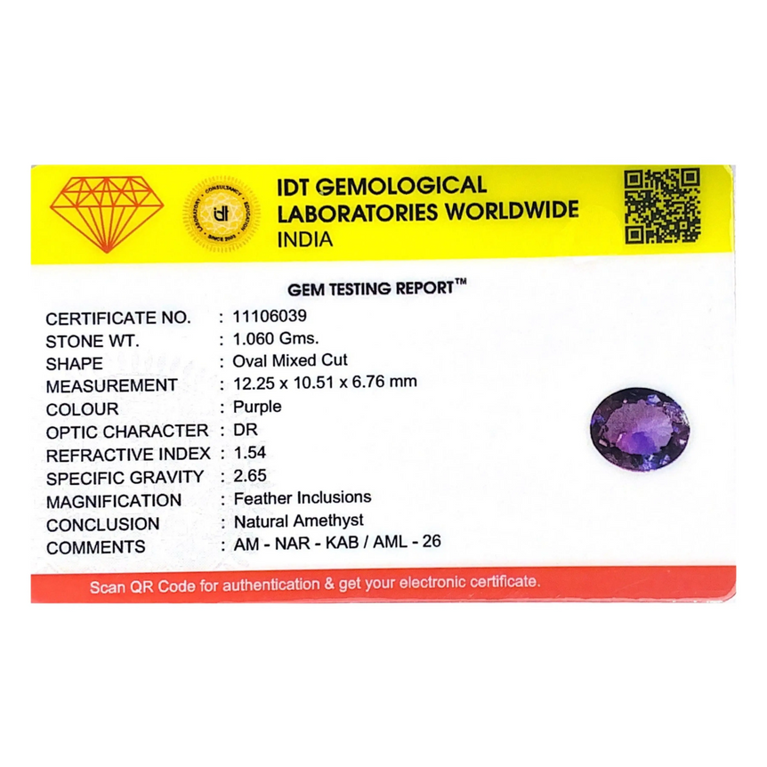 Amethyst - 5.3 Carat