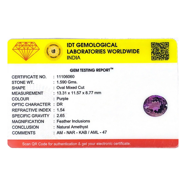 Amethyst - 7.95 Carat