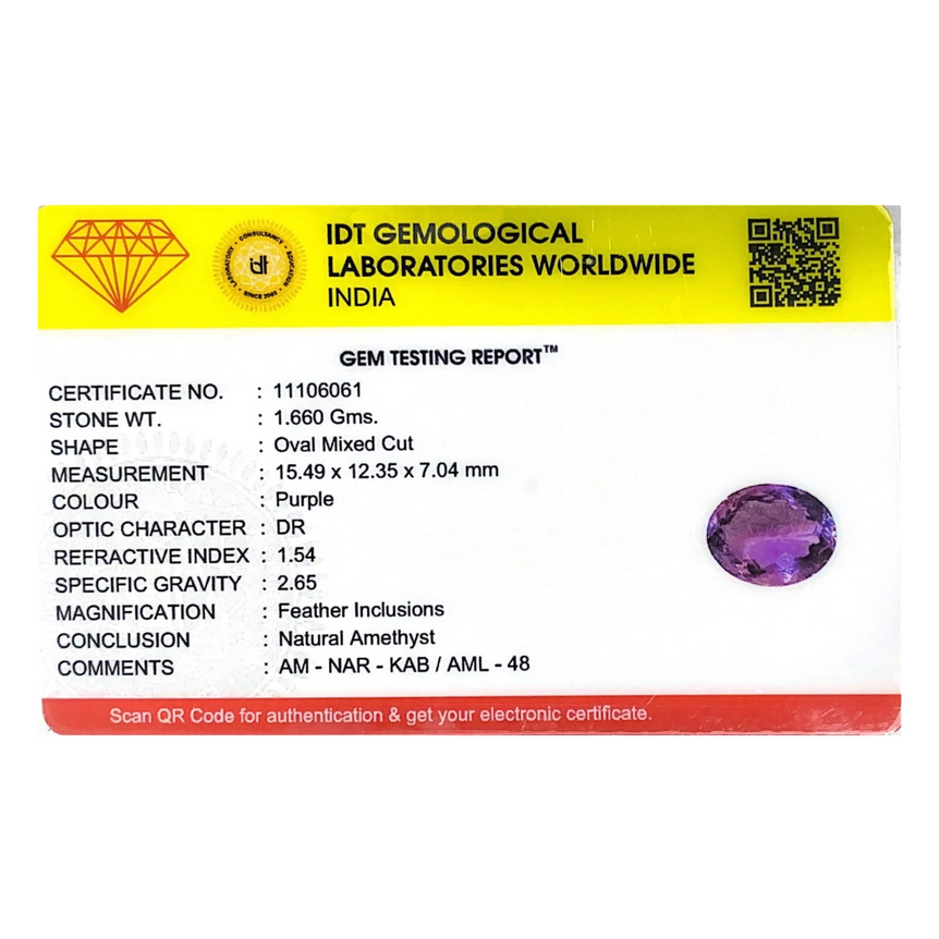 Amethyst - 8.3 Carat